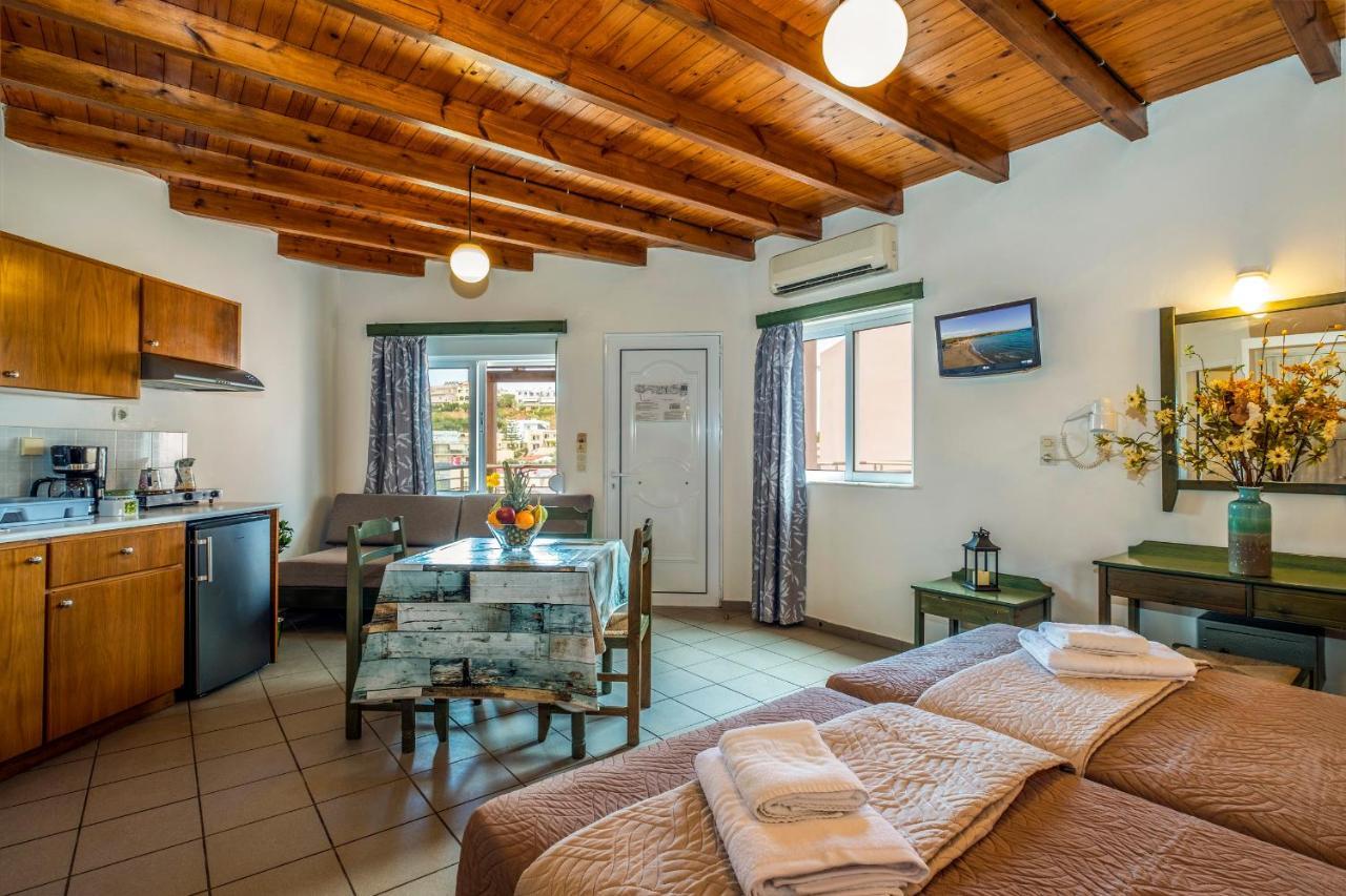 Theos Village Apartments Kato Daratso Dış mekan fotoğraf