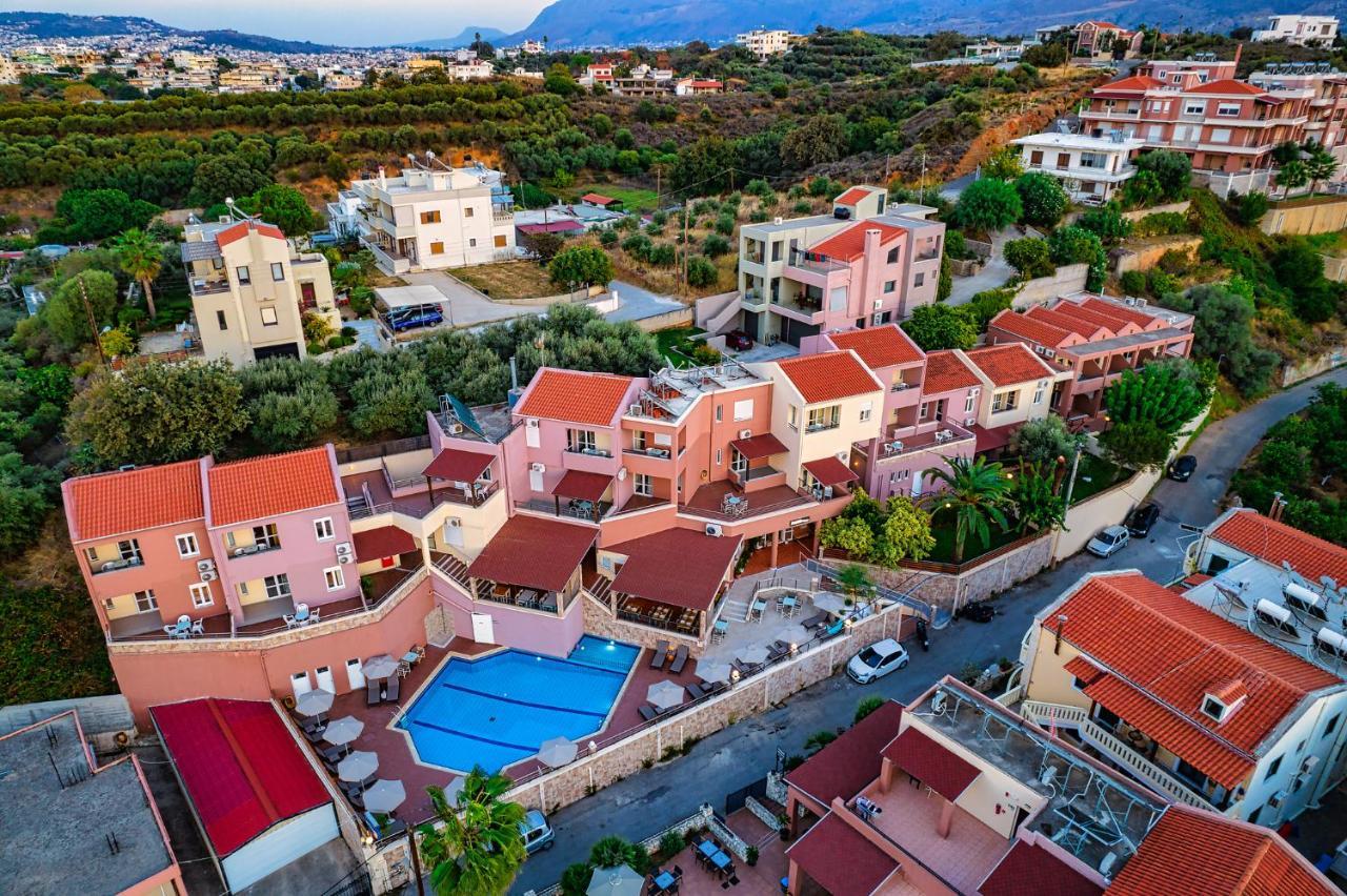 Theos Village Apartments Kato Daratso Dış mekan fotoğraf
