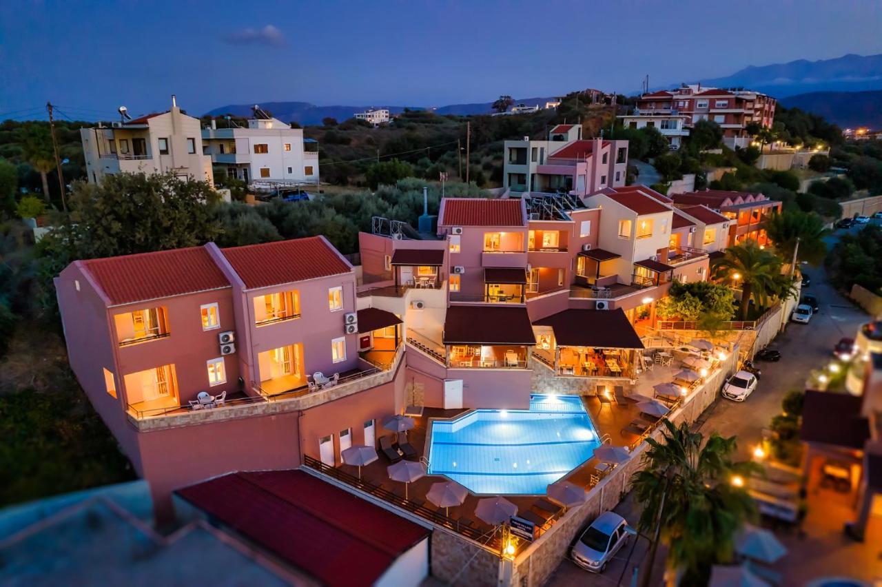 Theos Village Apartments Kato Daratso Dış mekan fotoğraf
