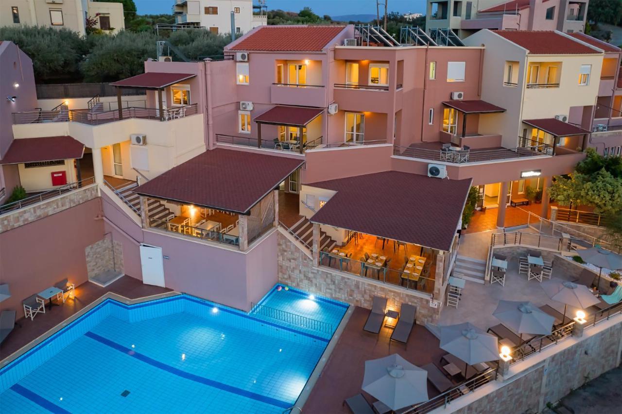 Theos Village Apartments Kato Daratso Dış mekan fotoğraf