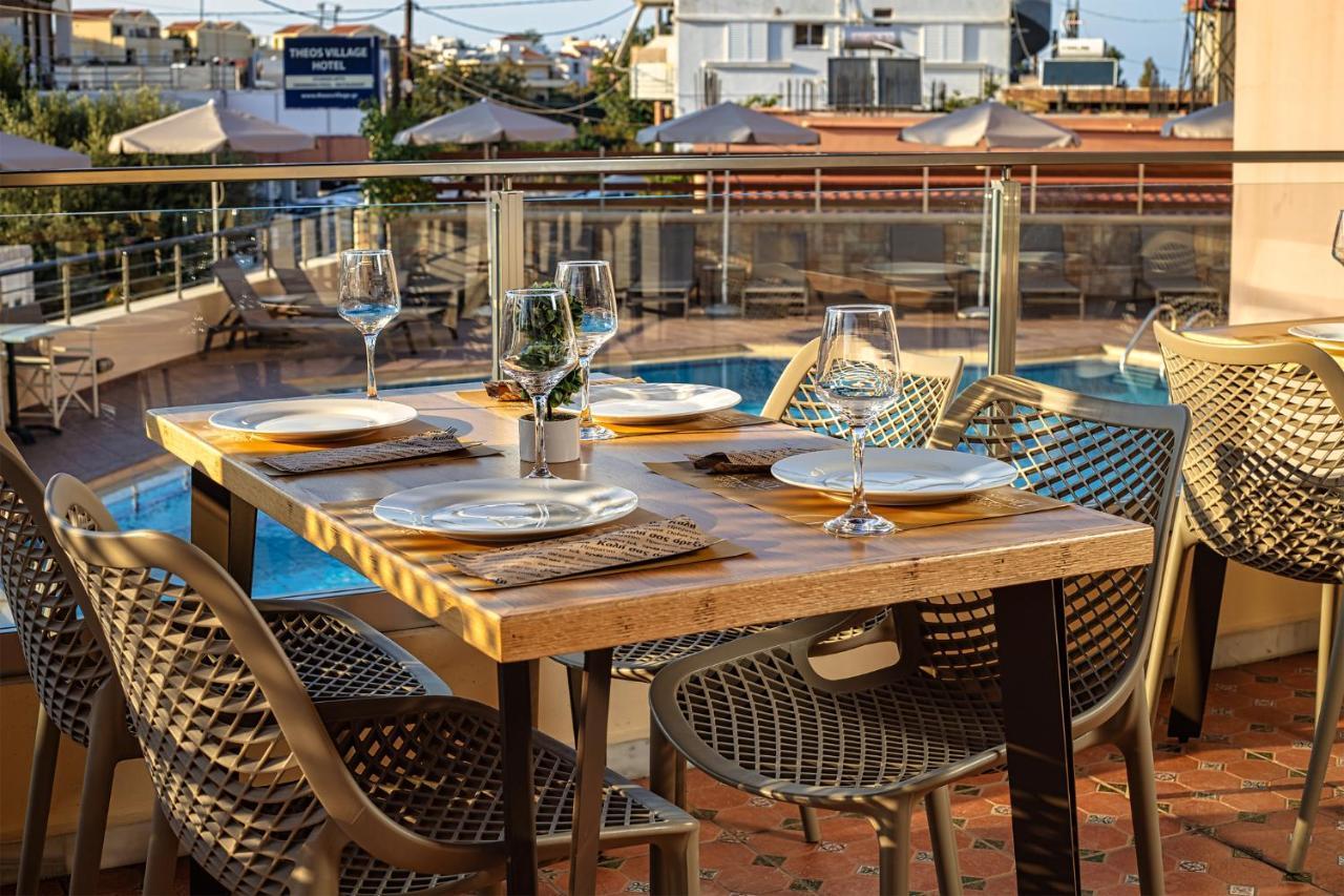 Theos Village Apartments Kato Daratso Dış mekan fotoğraf
