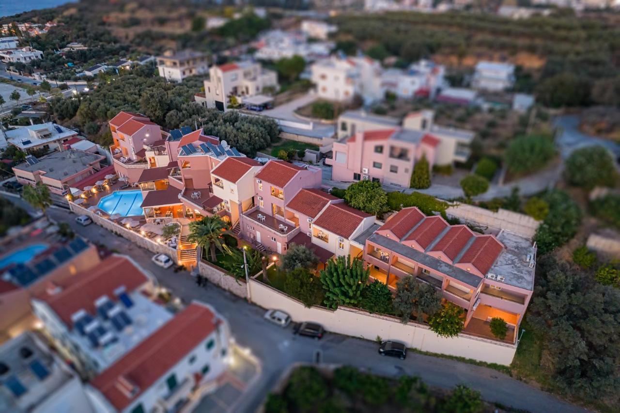 Theos Village Apartments Kato Daratso Dış mekan fotoğraf