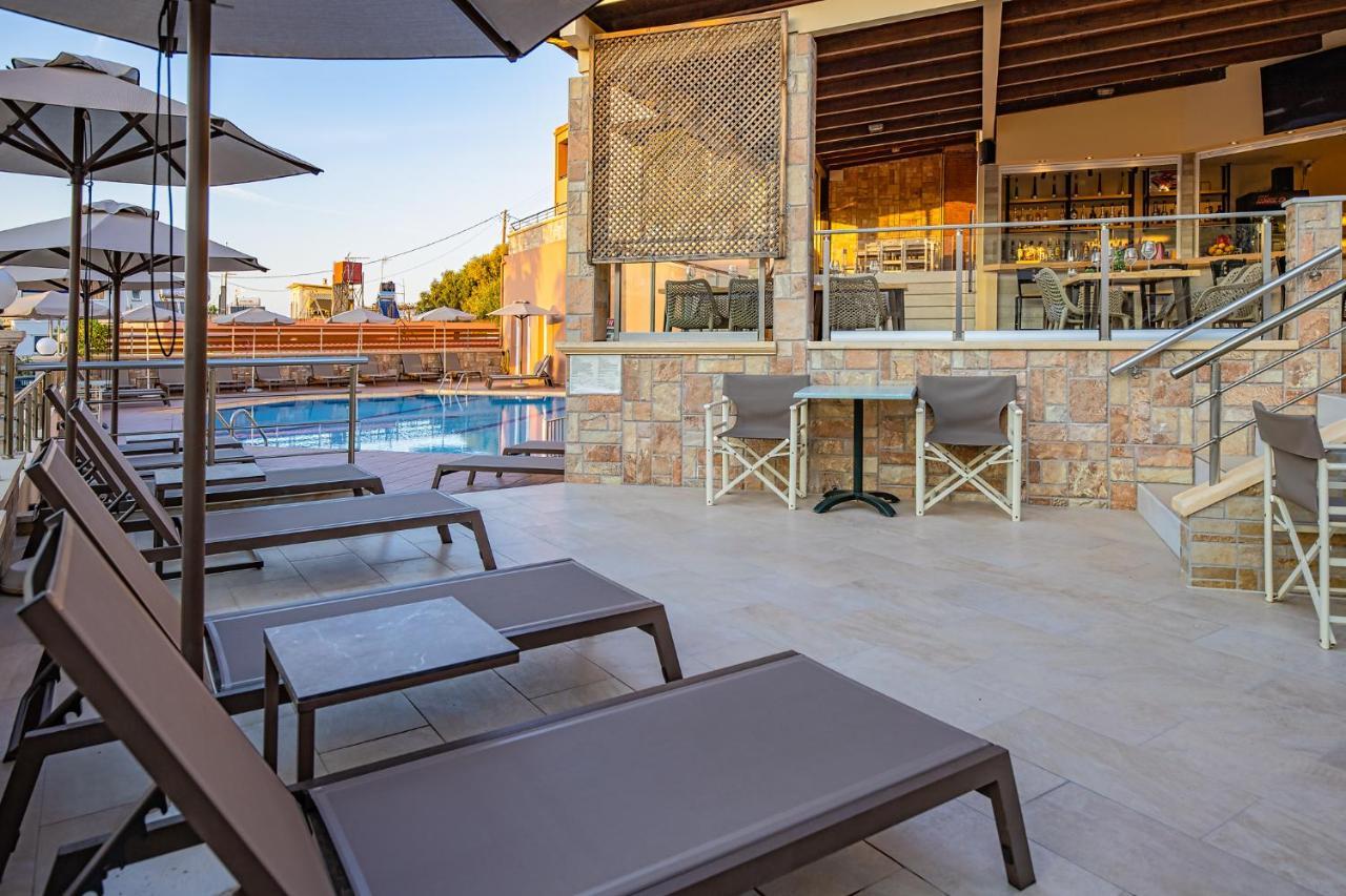 Theos Village Apartments Kato Daratso Dış mekan fotoğraf