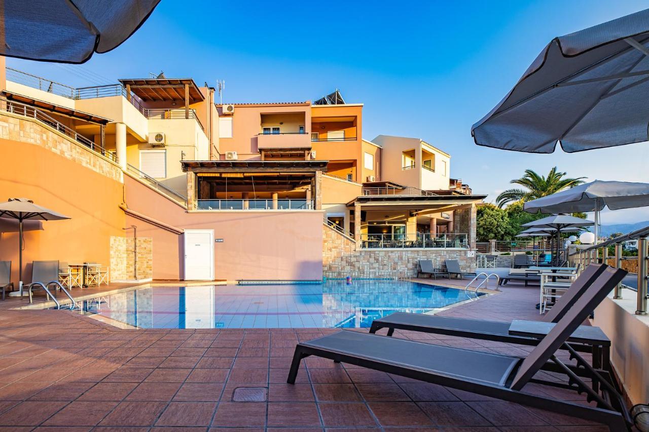 Theos Village Apartments Kato Daratso Dış mekan fotoğraf