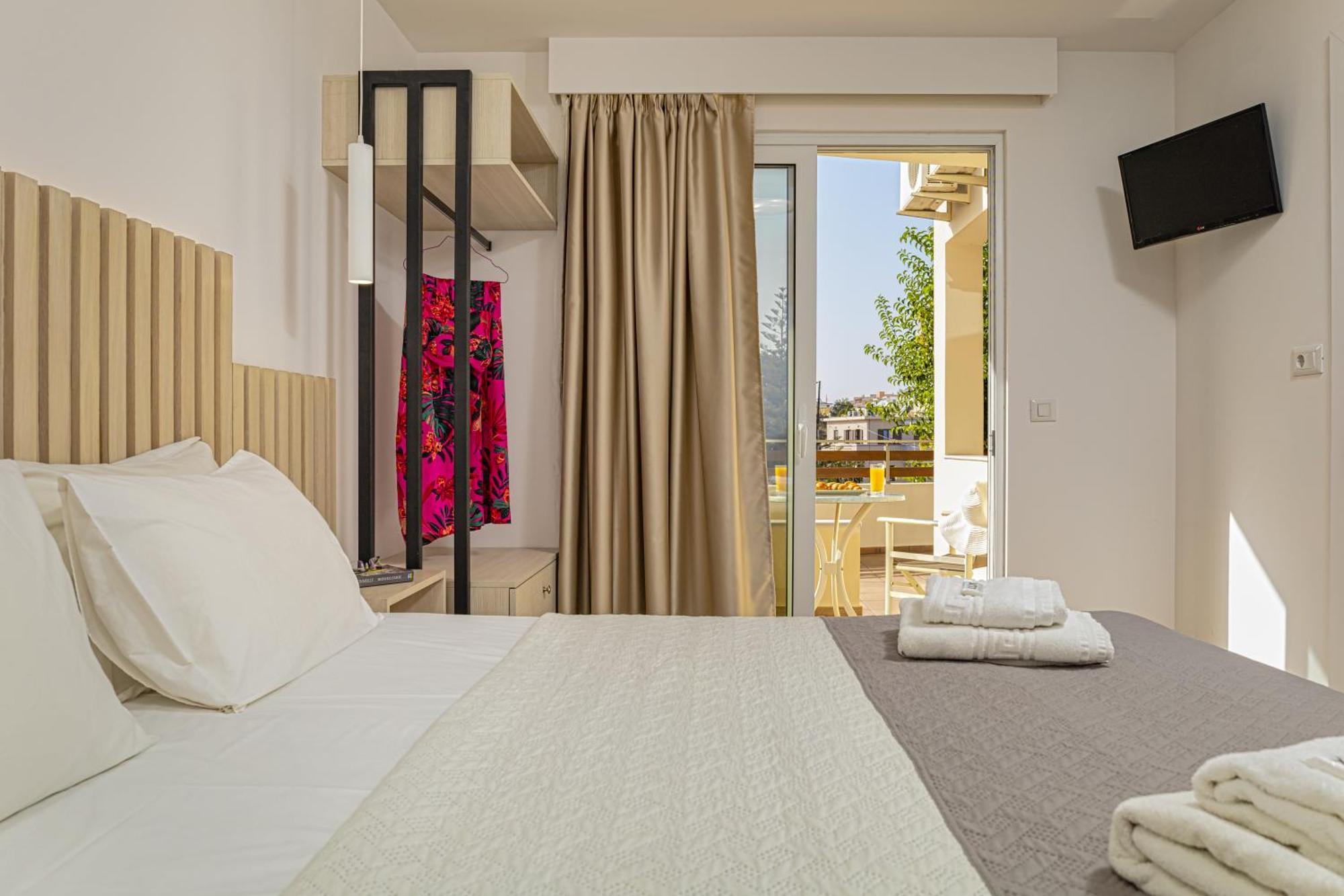 Theos Village Apartments Kato Daratso Dış mekan fotoğraf