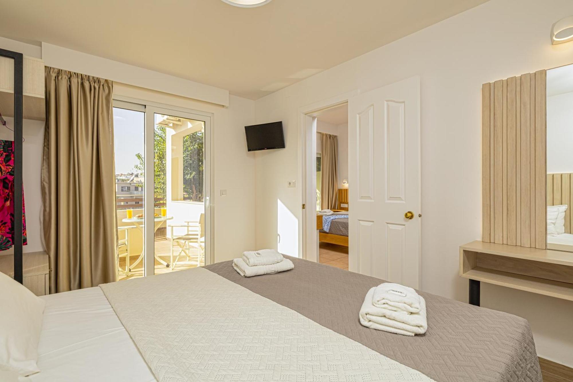 Theos Village Apartments Kato Daratso Dış mekan fotoğraf