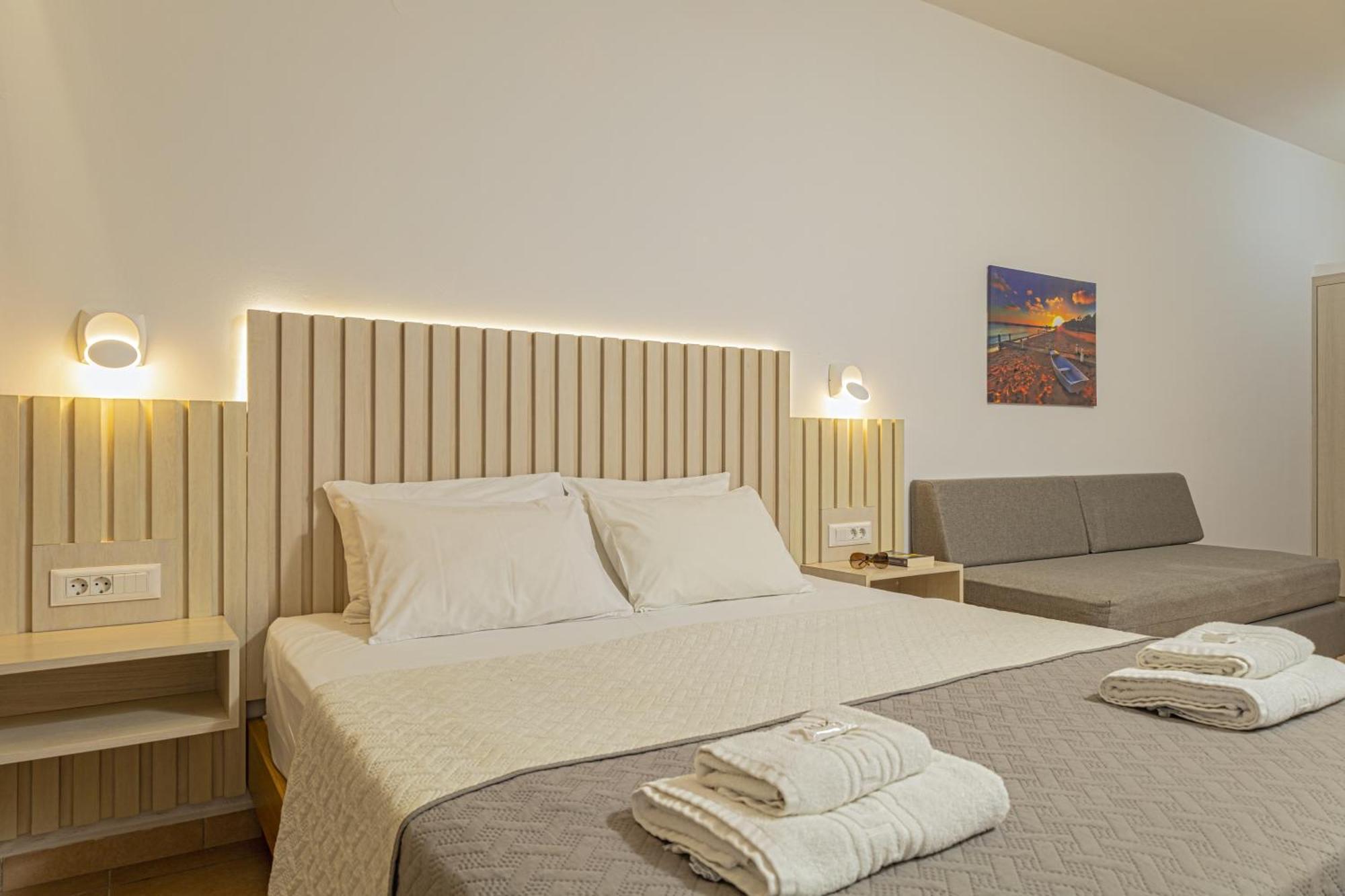 Theos Village Apartments Kato Daratso Dış mekan fotoğraf