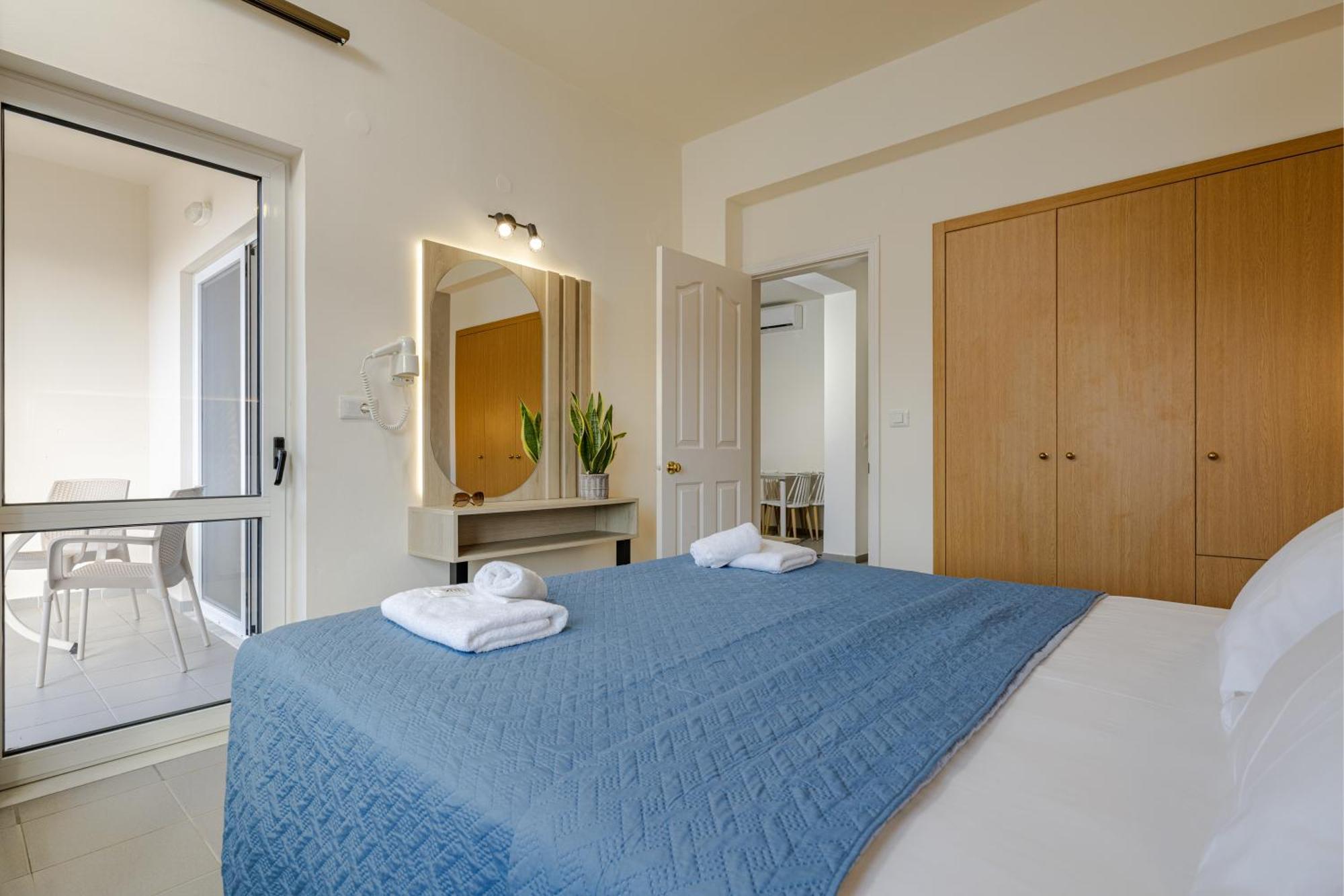 Theos Village Apartments Kato Daratso Dış mekan fotoğraf