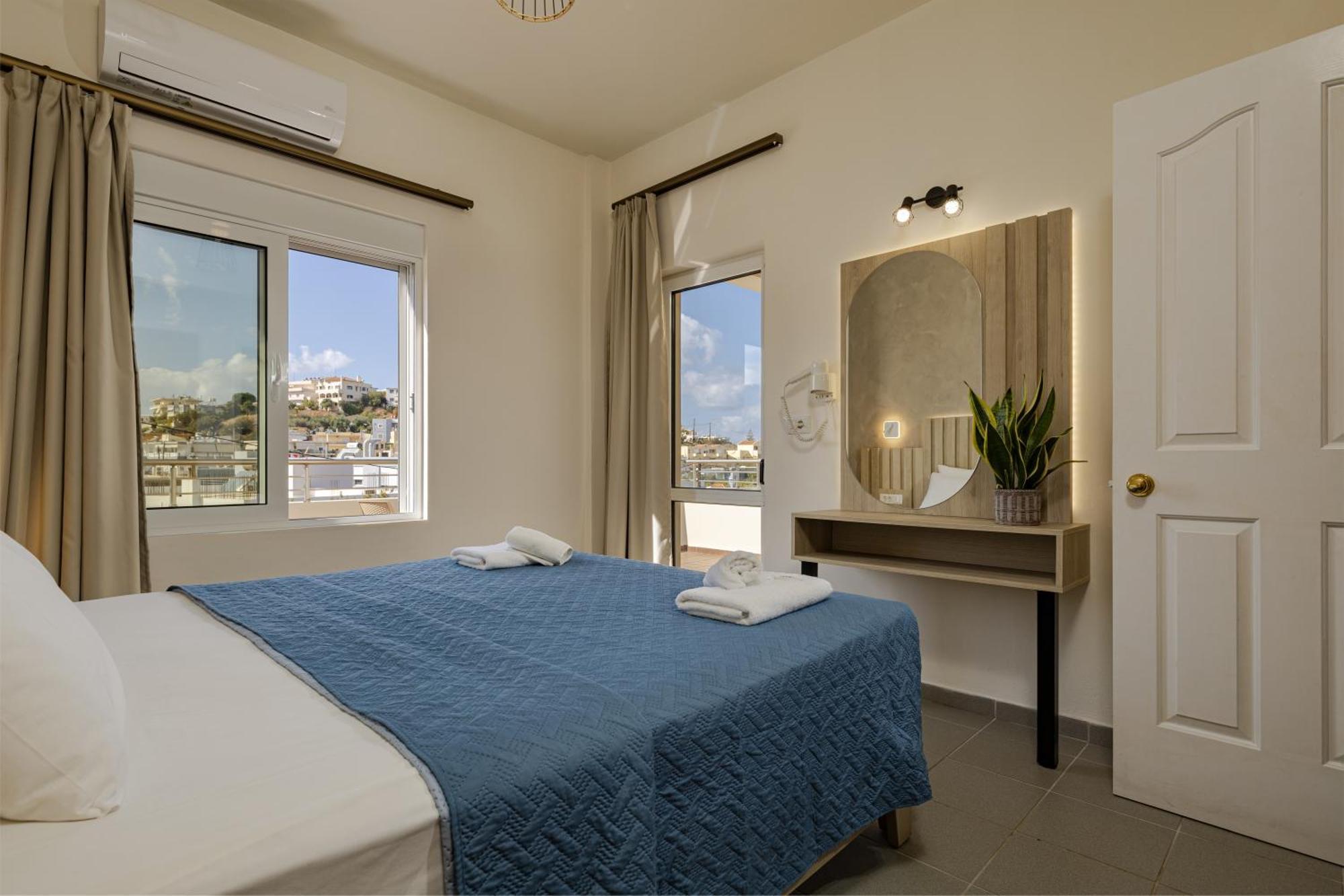 Theos Village Apartments Kato Daratso Dış mekan fotoğraf